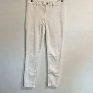 American Eagle Outfitters Women's Cream Jeggings